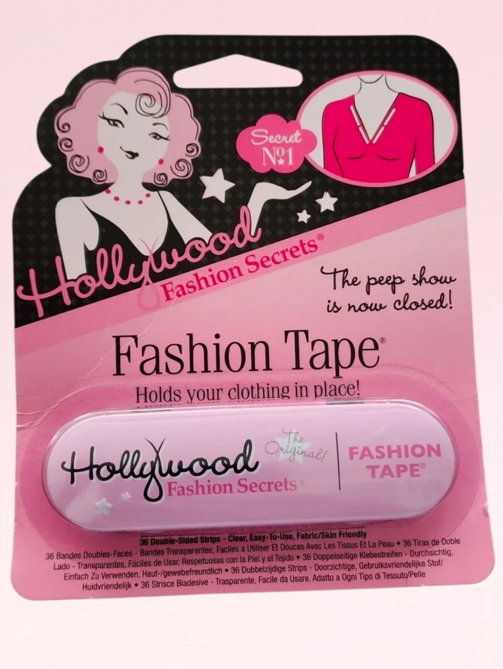 Hollywood Fashion Secrets Medical Quality Double-Stick Fashion Tape 36 strips